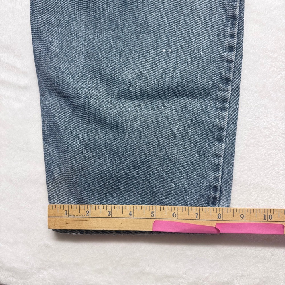 Levi Strauss‎ 550 Relaxed Fit Mens Jeans 38x30 Light Wash Denim - Picture 7 of 9